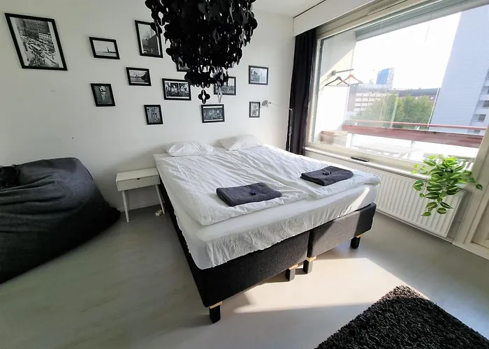 Central Gem With Sauna - Big Two-Room Apartment Free Parking